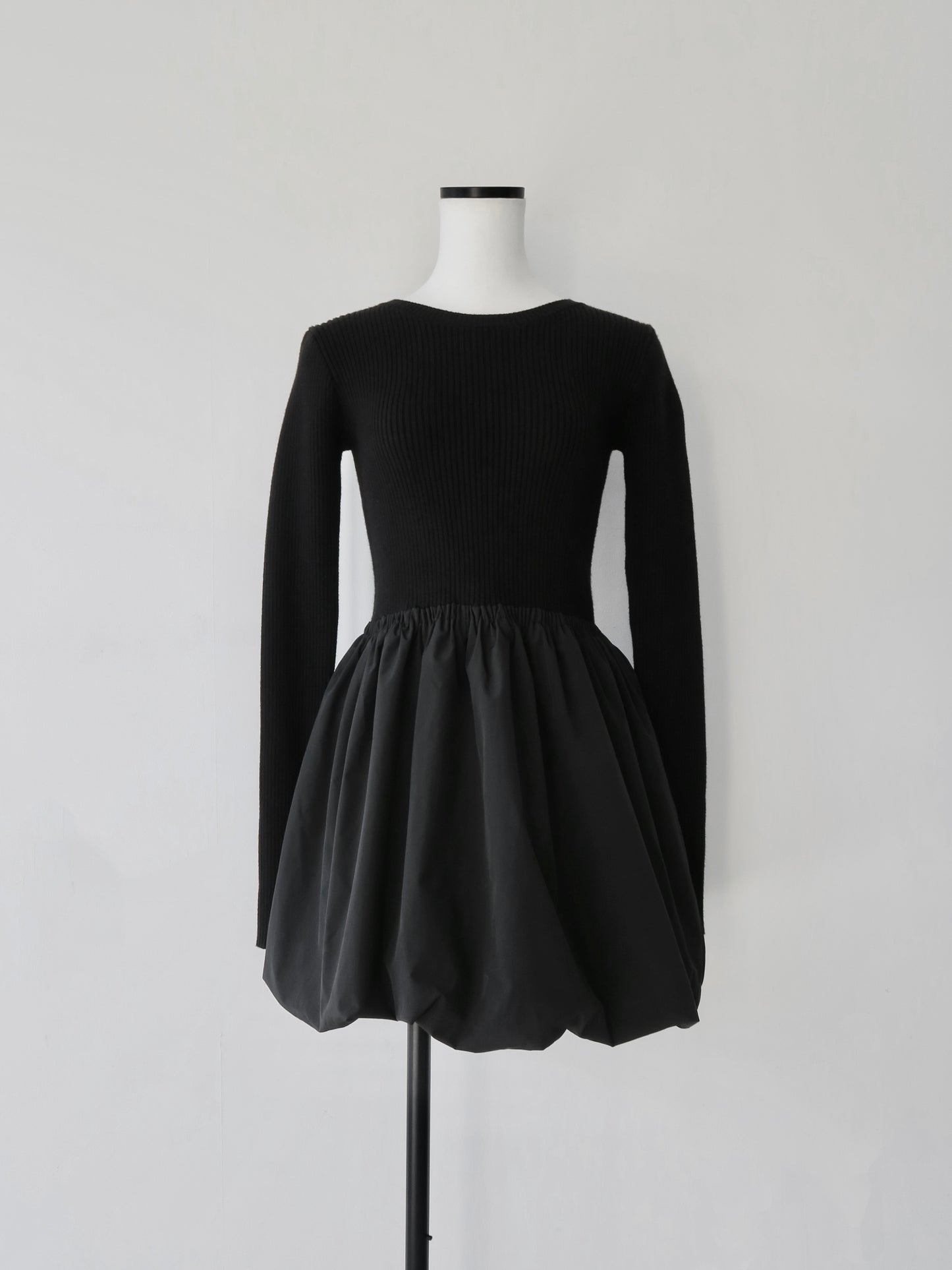 bubble docking mini dress