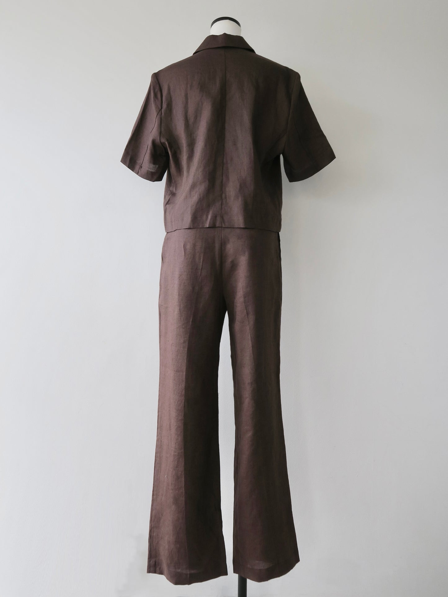 linen short sleeve set up