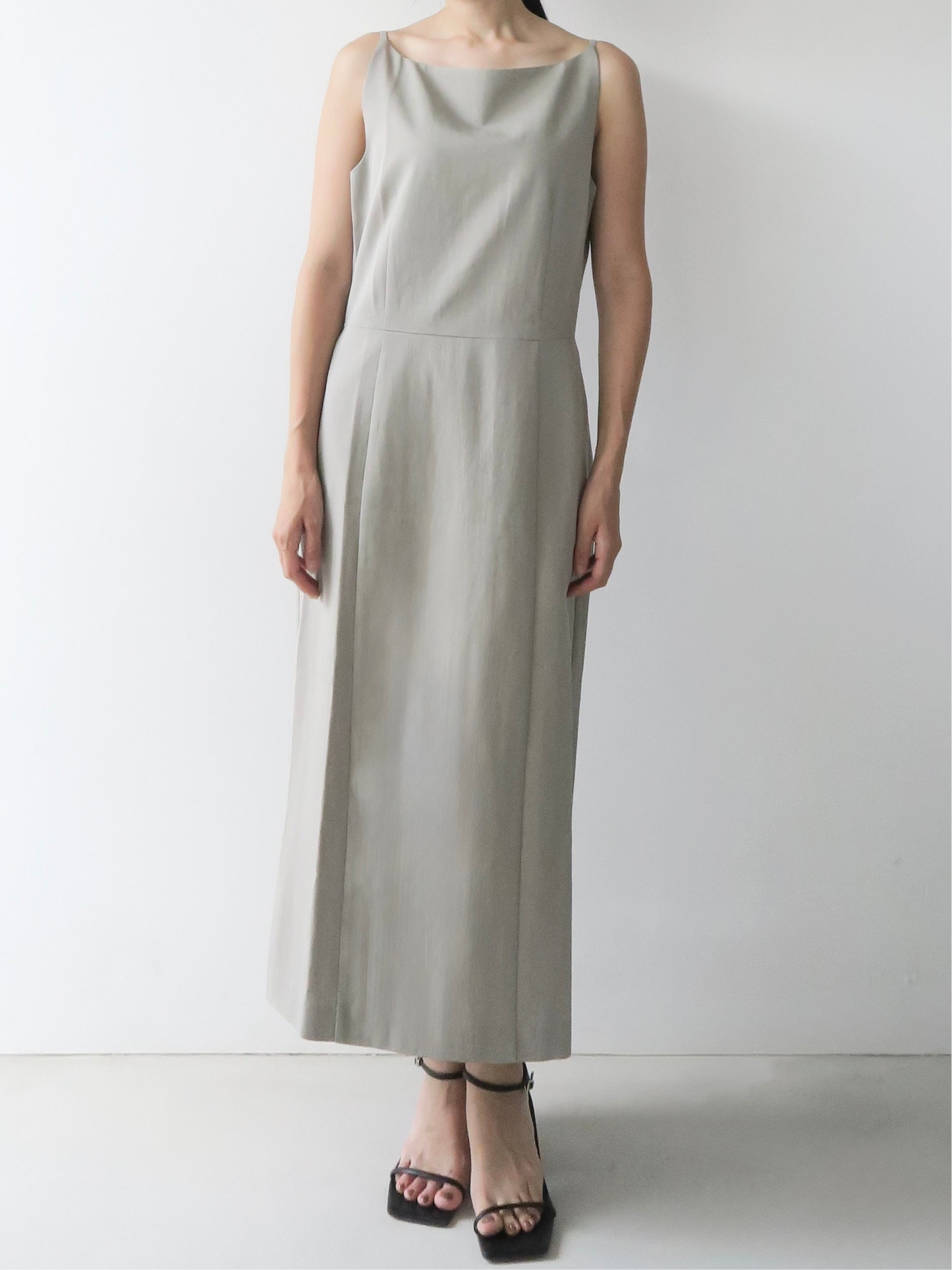 slim line slip dress
