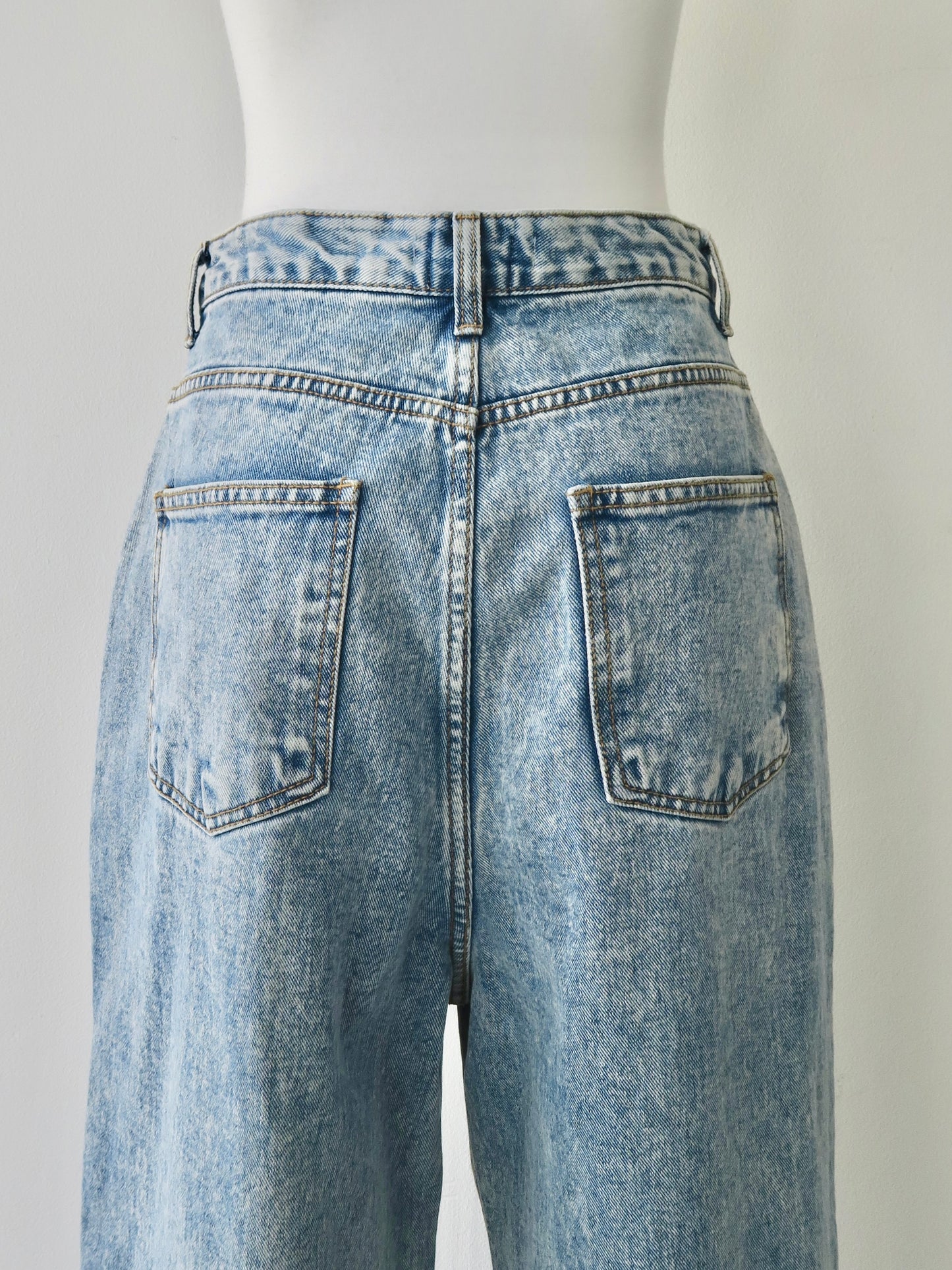 ice loose straight denim