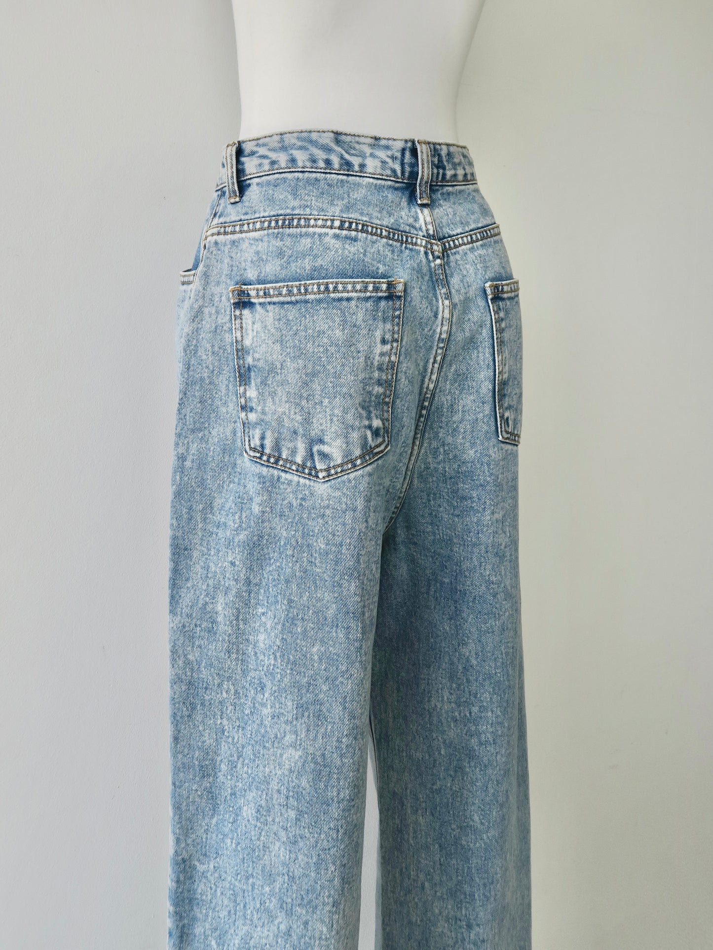 ice loose straight denim