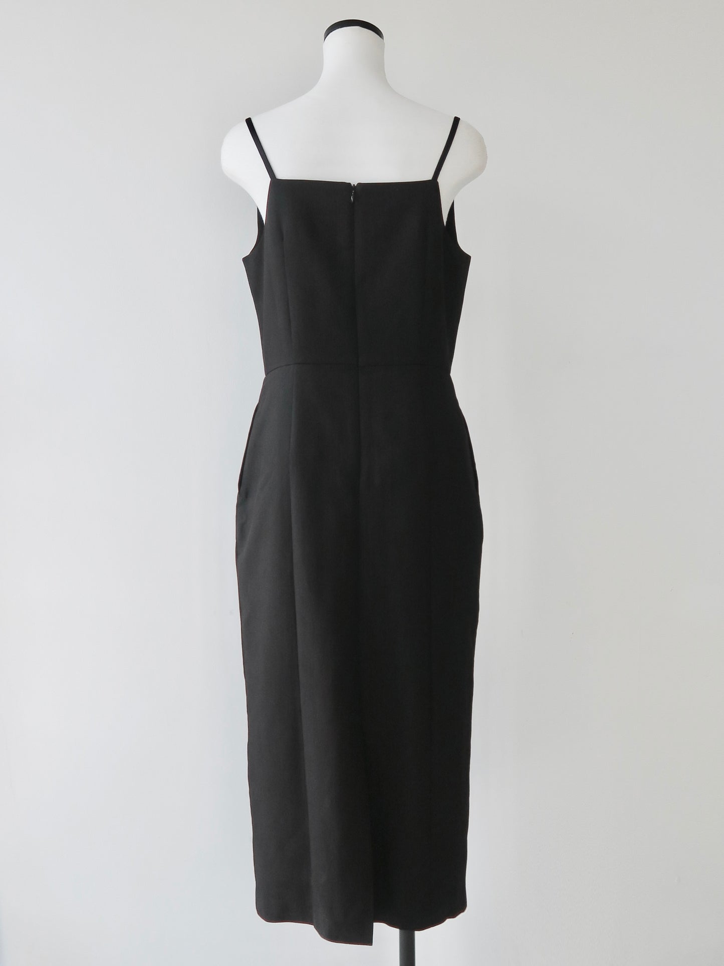 slim line slip dress