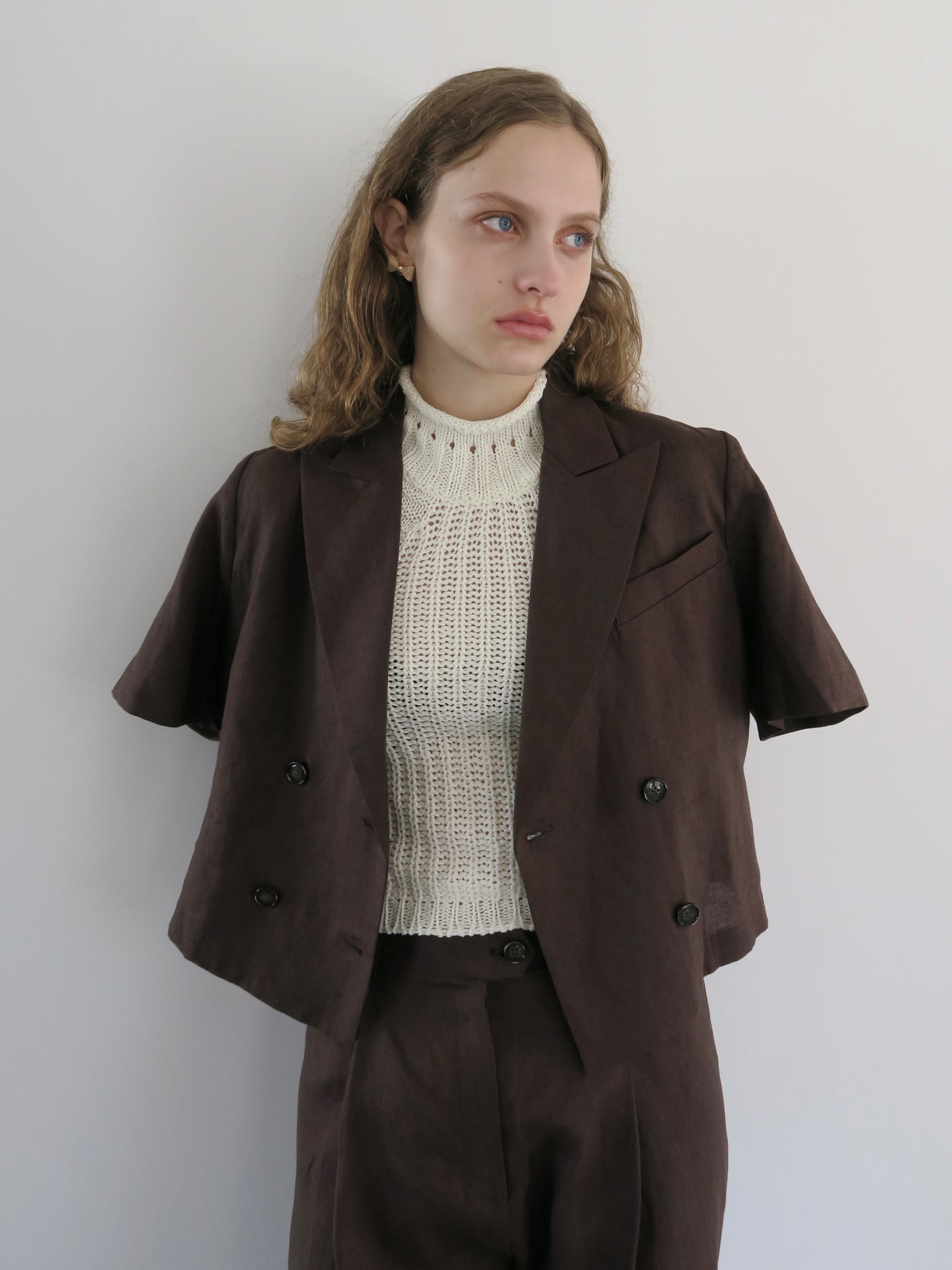 linen short sleeve set up
