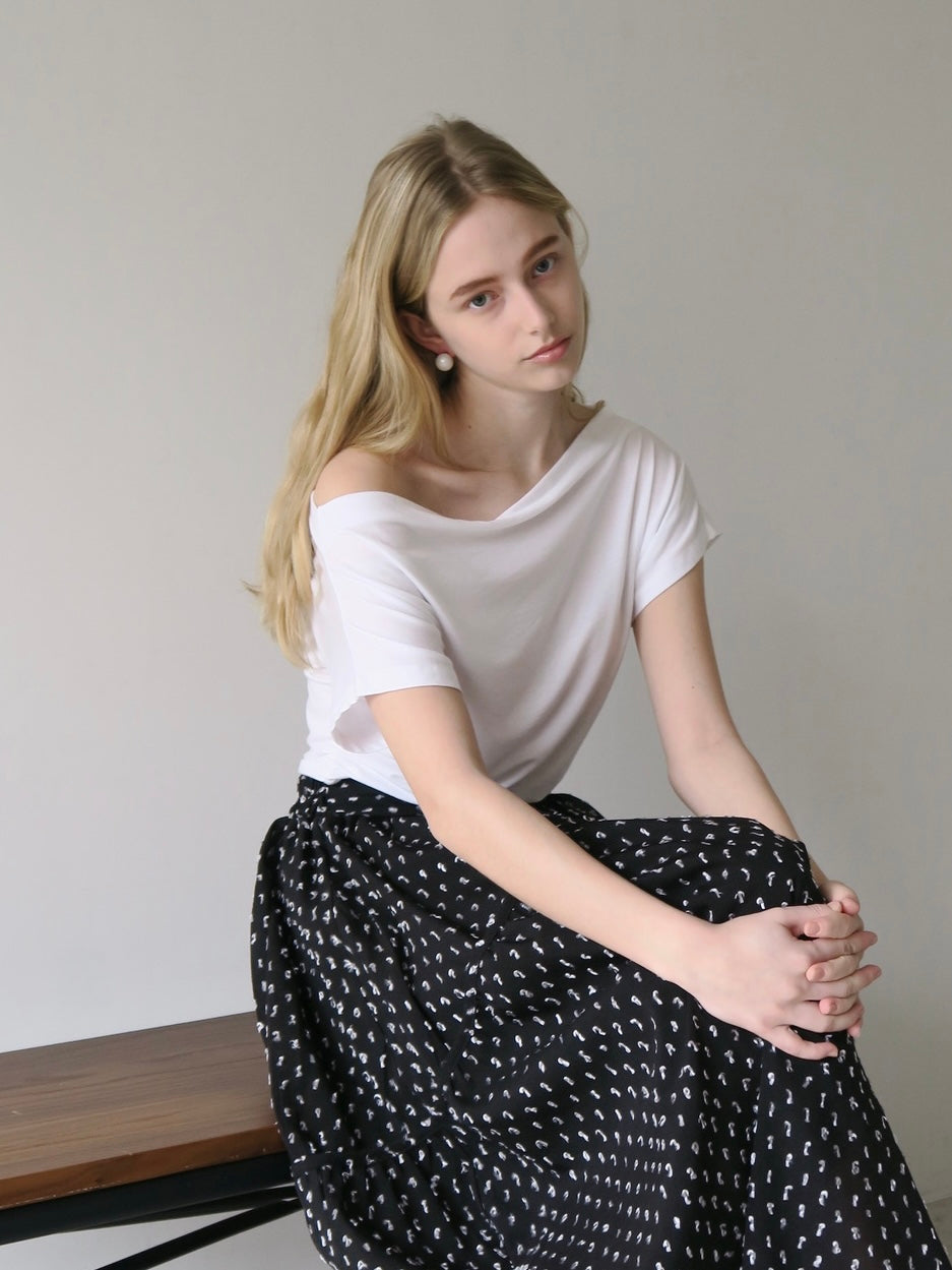 boat neck tee