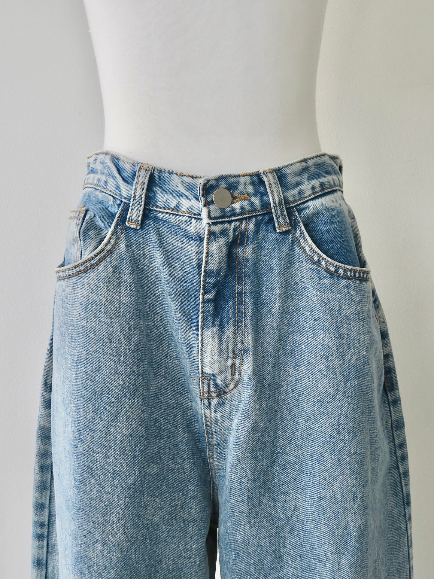 ice loose straight denim