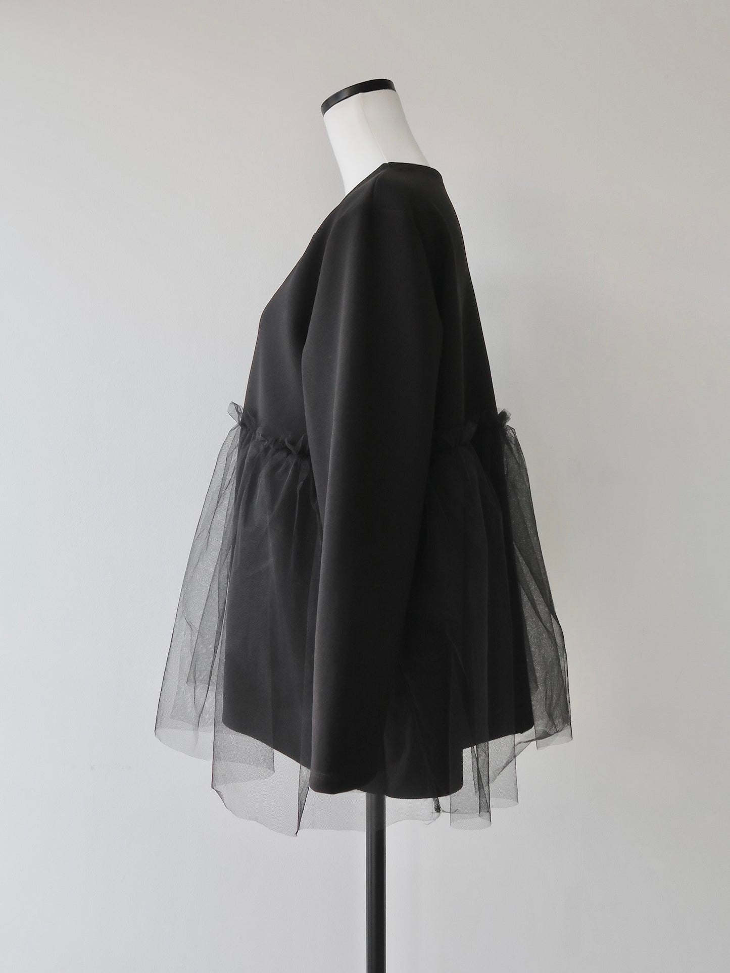 tulle docking cardigan