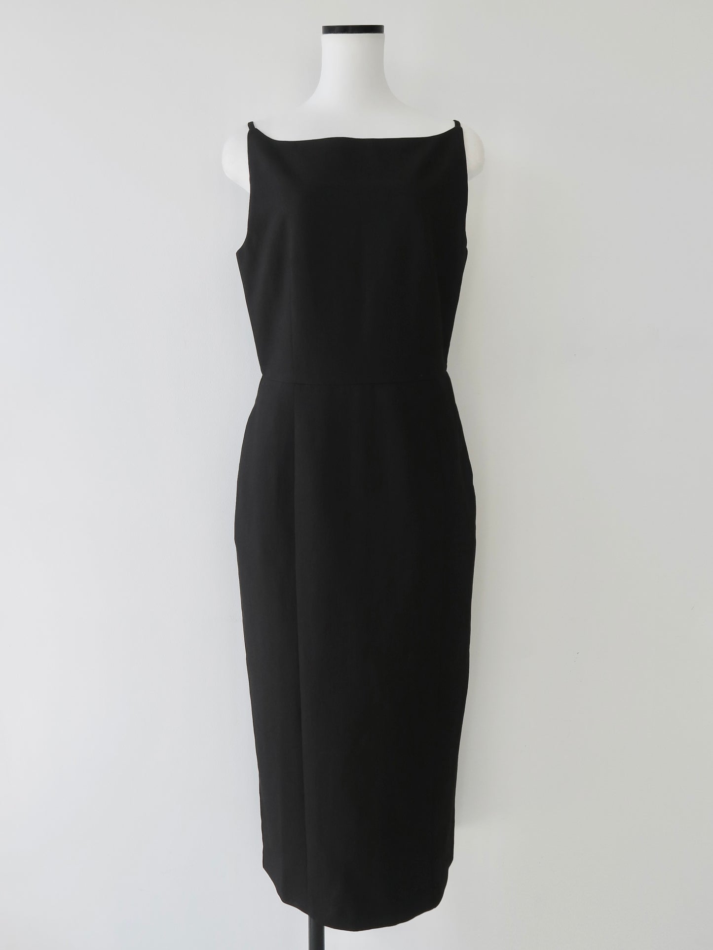 slim line slip dress