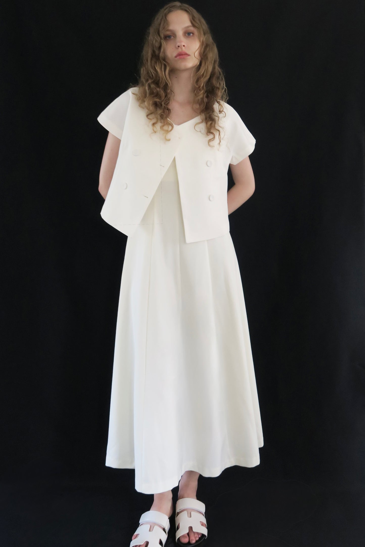 fit and flare cami dress