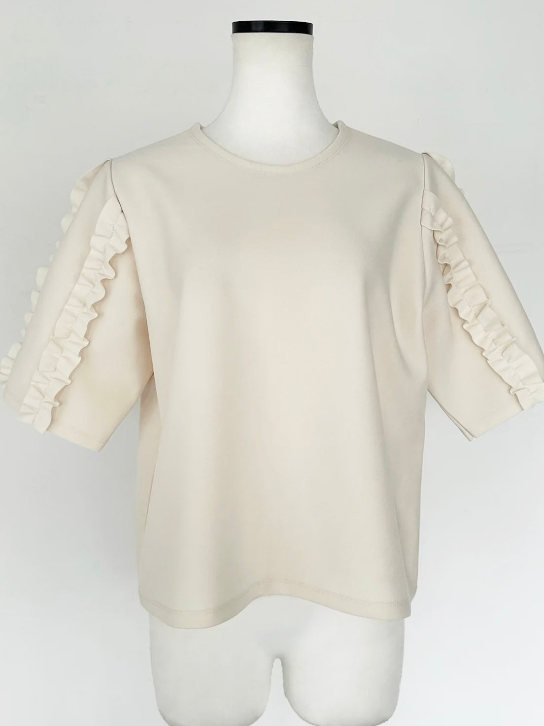 [ SAMPLE SALE ] frill sleeves pullover
