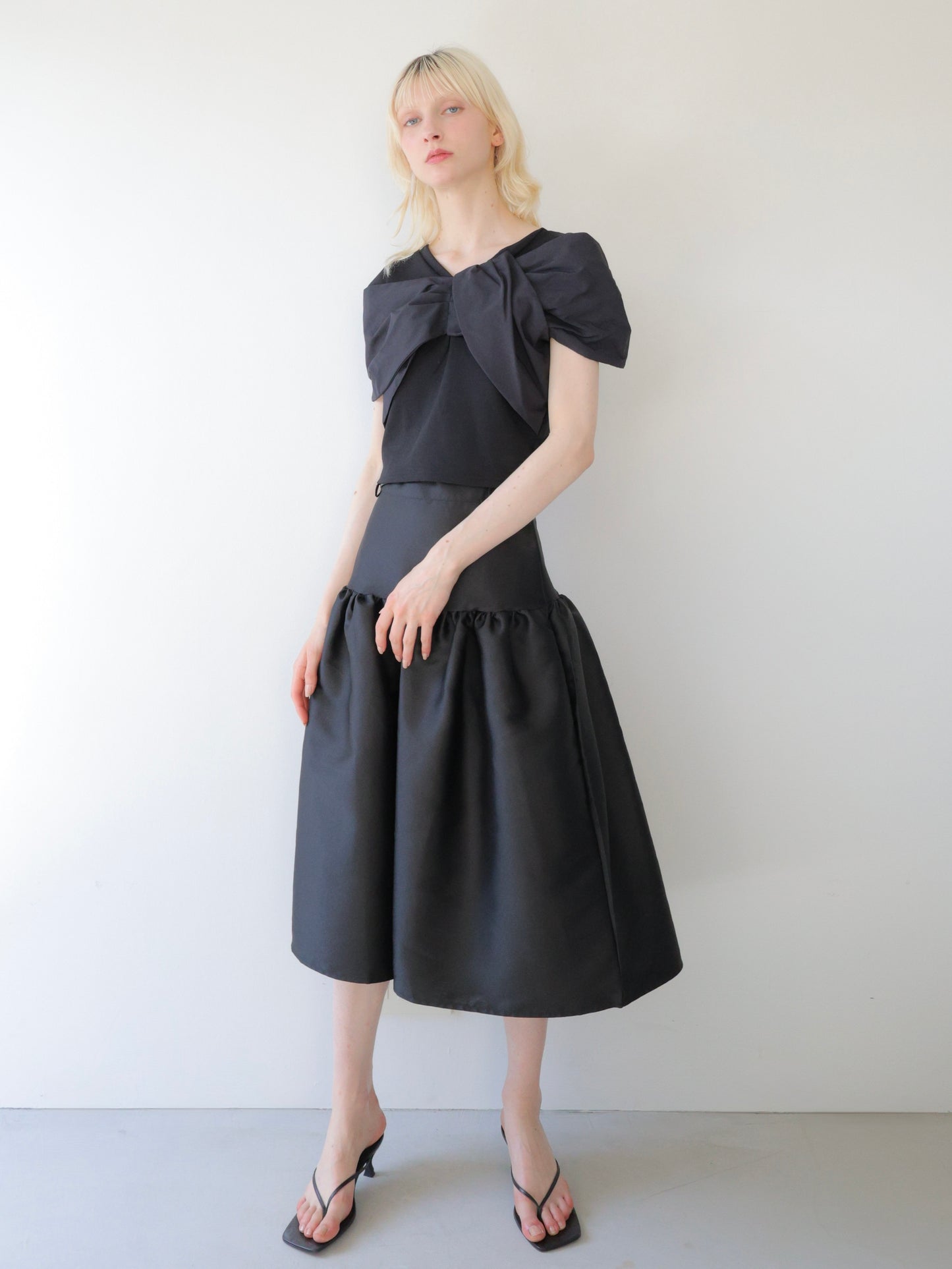 lady shirring skirt