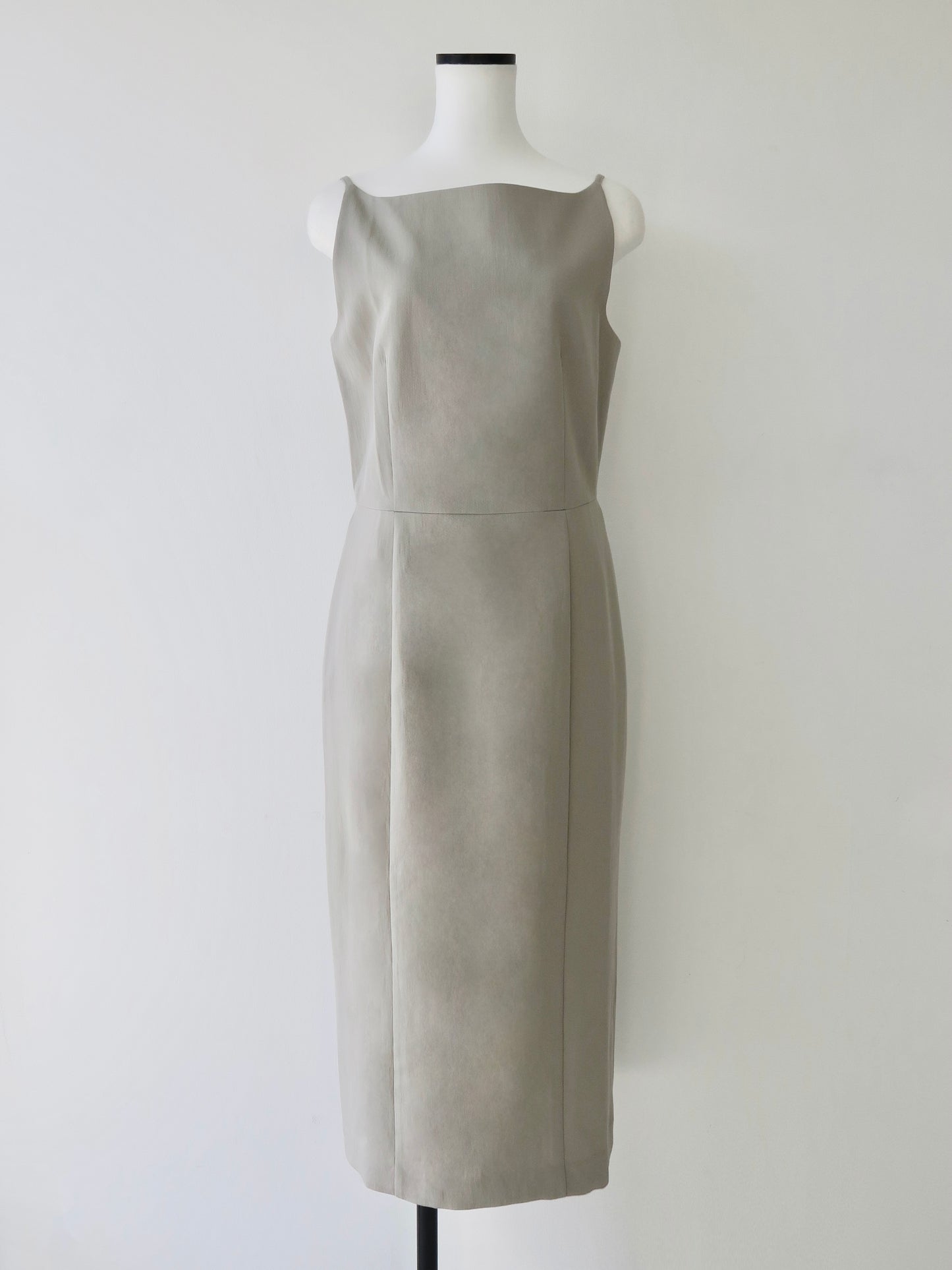 slim line slip dress