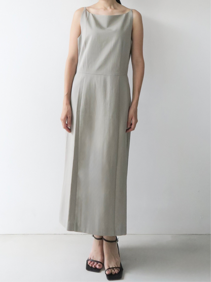 slim line slip dress