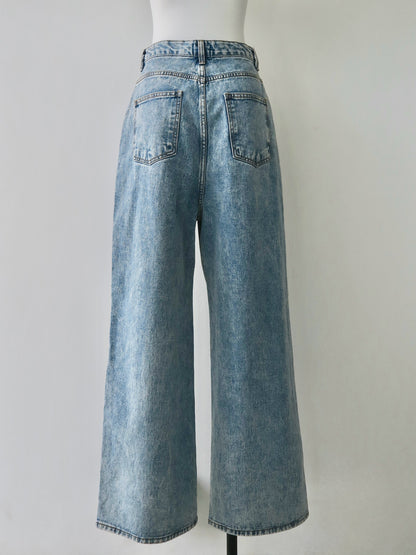 ice loose straight denim