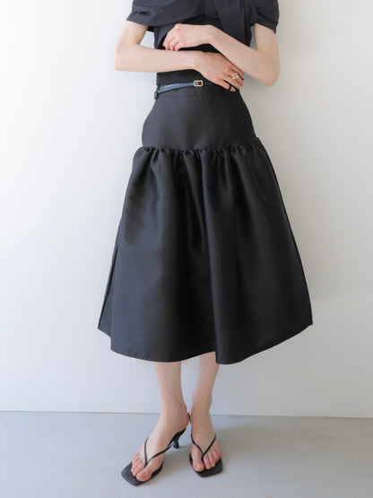 lady shirring skirt