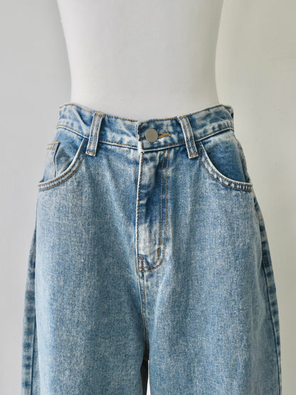 ice loose straight denim