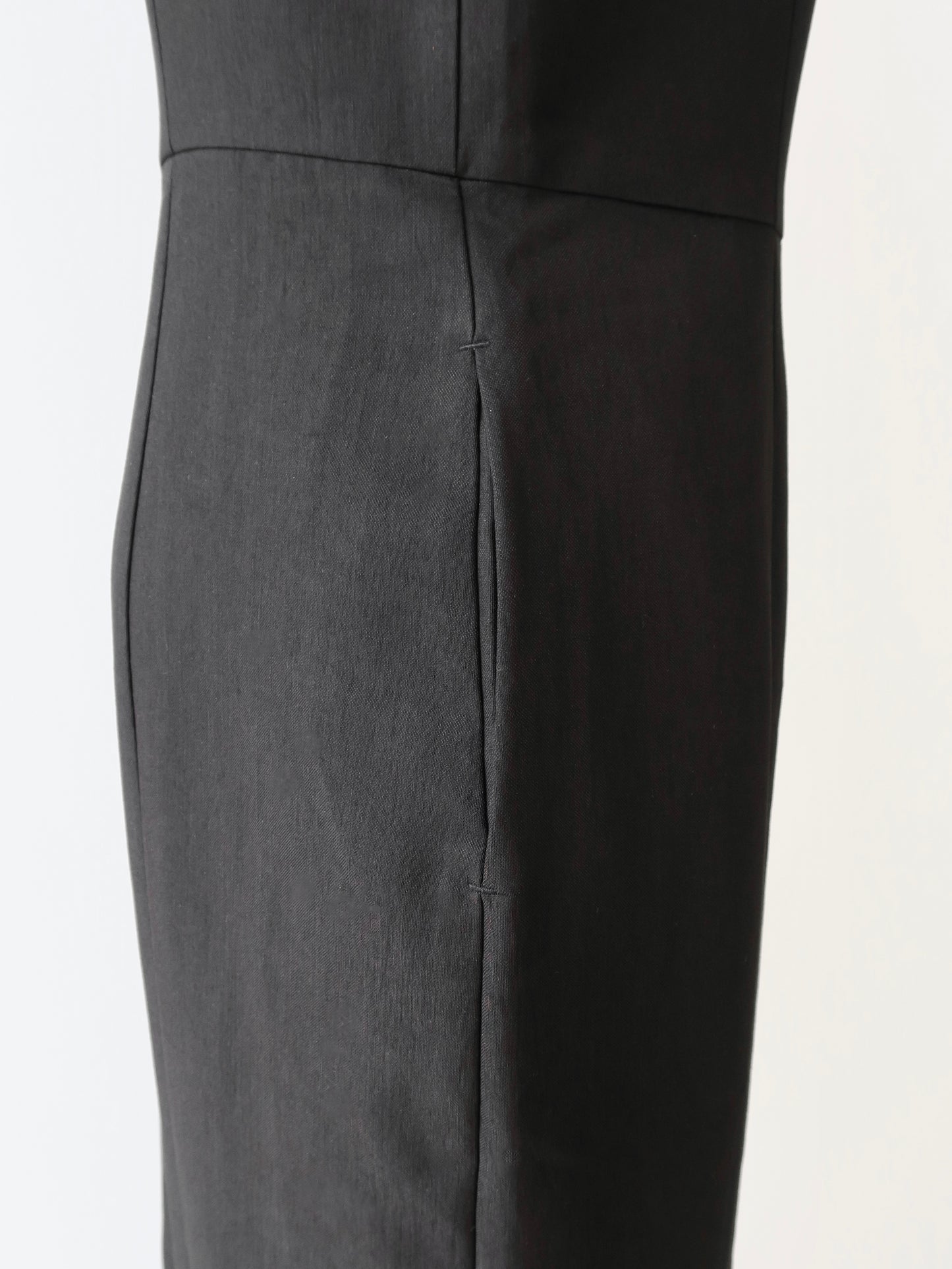 slim line slip dress