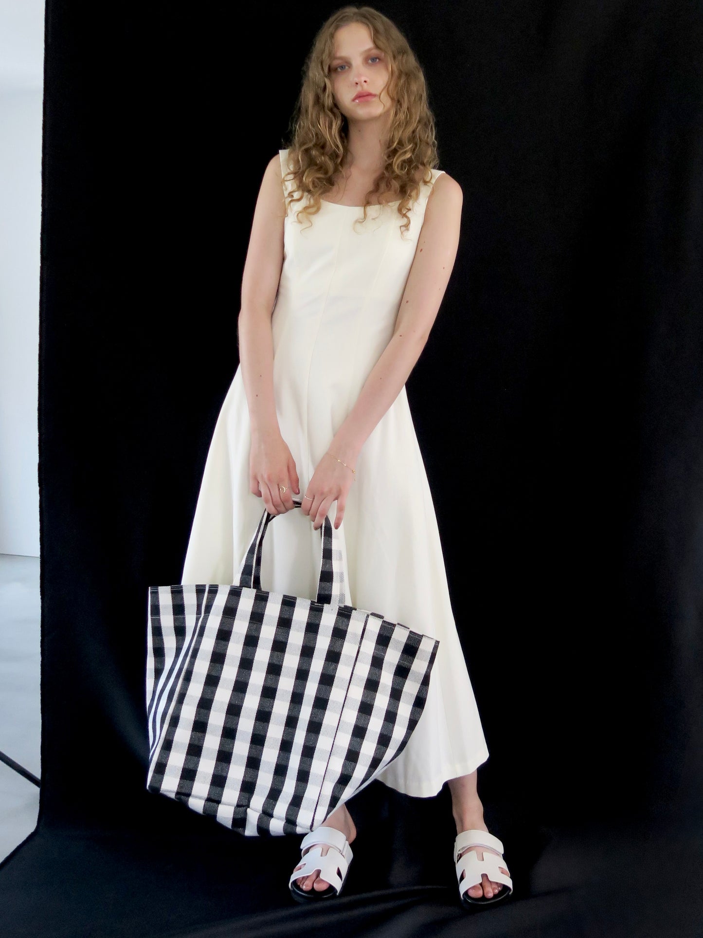 fit and flare cami dress