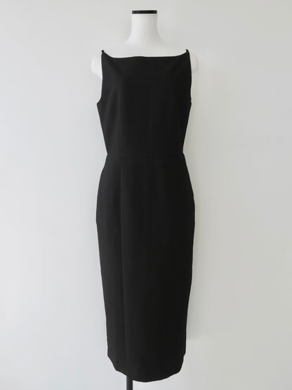 slim line slip dress
