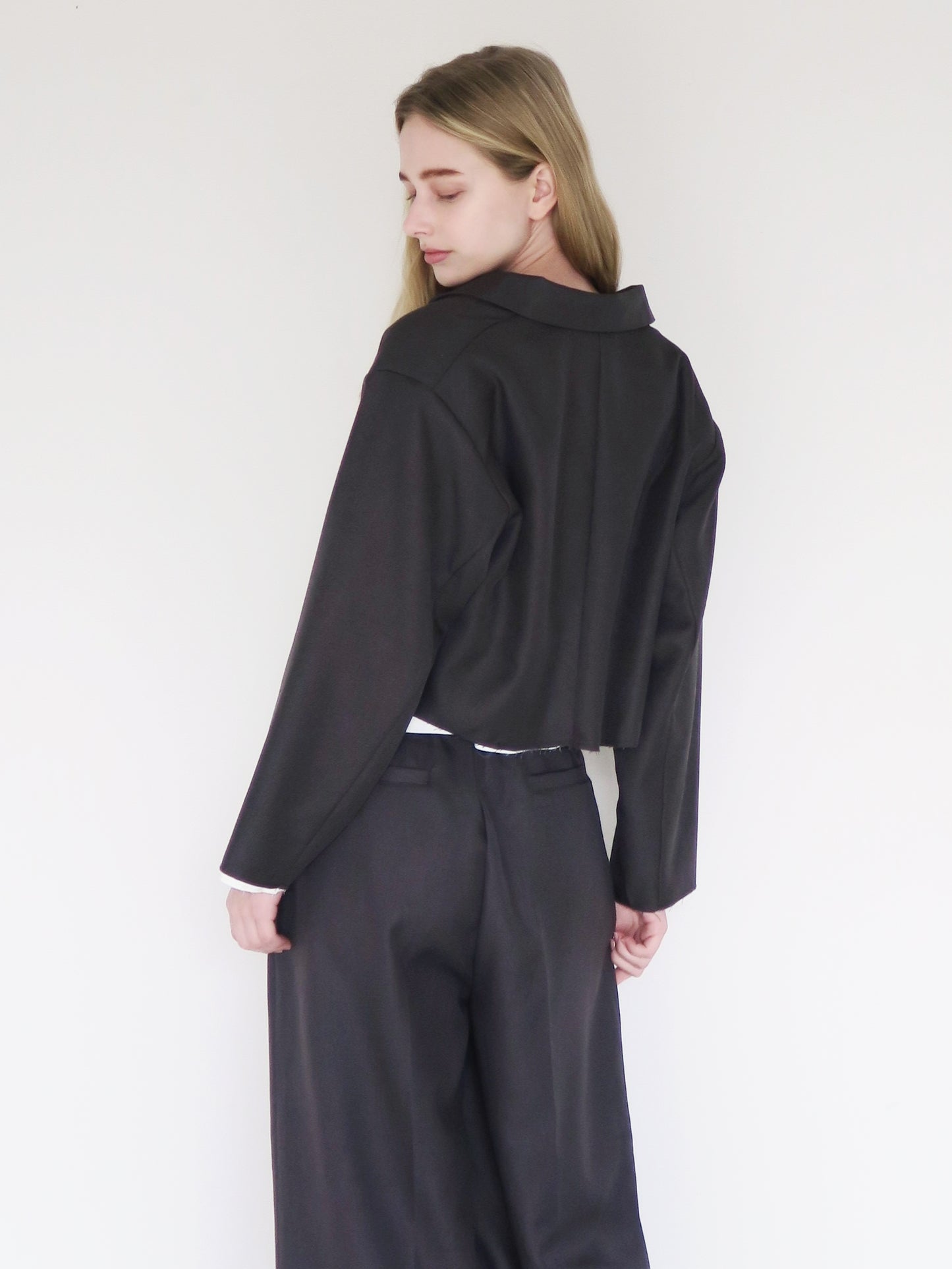 asymmetry belt wide slacks