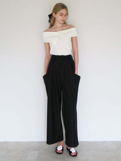 big collar off shoulder tops