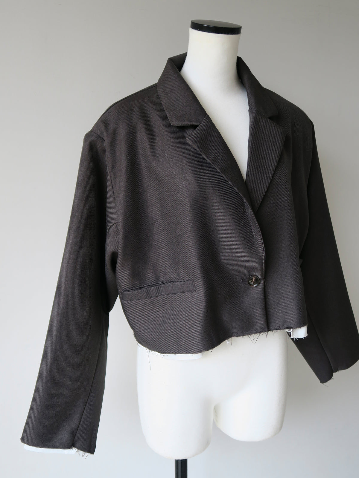 [ SAMPLE SALE ] cutoff cropped jacket