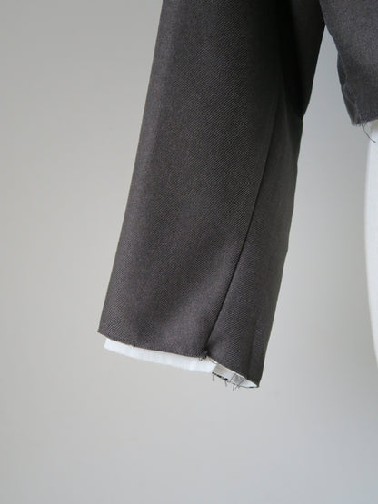 [ SAMPLE SALE ] cutoff cropped jacket