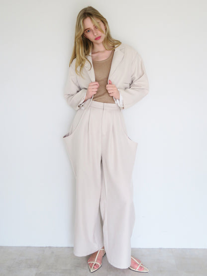 [ SAMPLE SALE ] cutoff cropped jacket