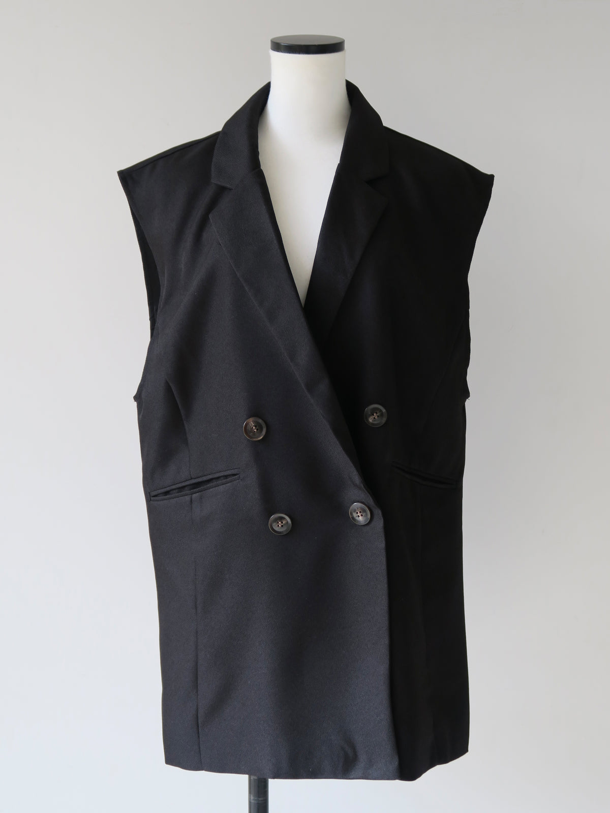 [ SAMPLE SALE ] long tailored gilet