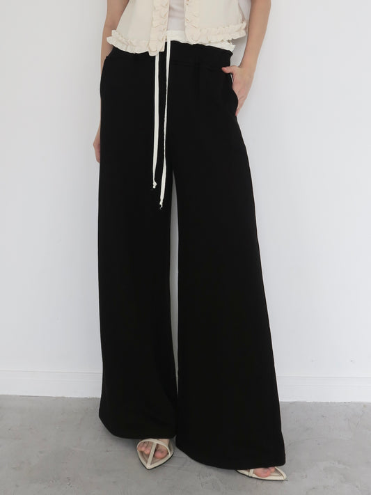 frill sweat pants